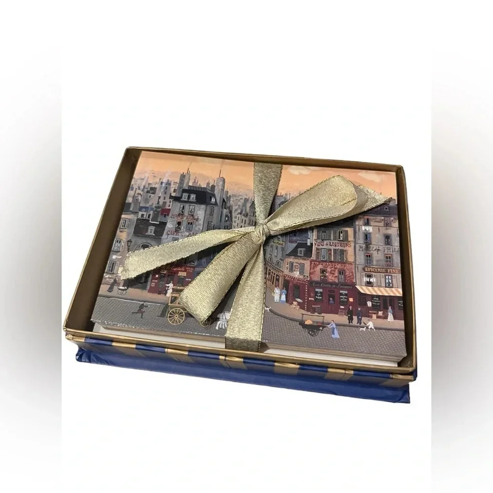 New Michel Delacroix Blank Cards/Stationary Cards With Envelopes Two Box…